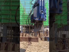 2000kN เครื่องขับเคลื่อนถังไฮดรอลิกแรงฝูงชนสูงสุด สําหรับการติดตั้งถังหนักสูงถึง 30 เมตร