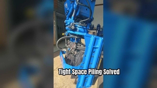 จอแสดงผลควบคุมเสาเข็มด้านข้าง