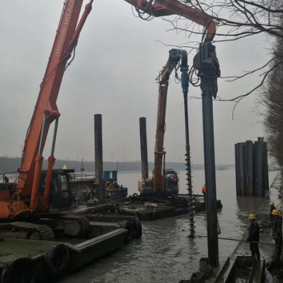 18m Max Pile Hydraulic Vibratory Pile Hammer – Low Noise & High Efficiency