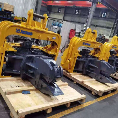 15m/Min High-Efficiency Pile Driver – Hydraulic Impact & Rubber Sheath for Guardrail