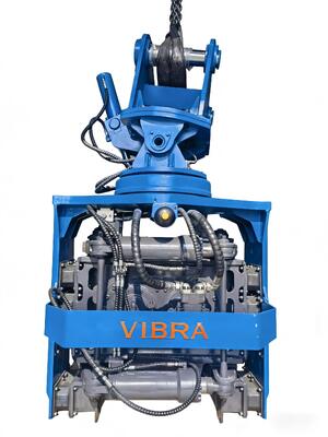 High Frequency Vibration Output Suppliers China – SV400 Side Grip Pile Driver Hot Sale for Low Clearance & Quick Tool Change