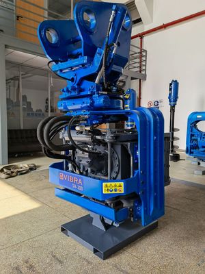 Side Grip Vibro Hammer: 3000 RPM & Professional Sheet Piling Performance