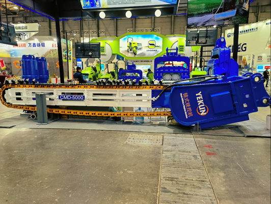 เครื่องตัดโซ่ CMD สำหรับงานสร้างเขื่อนป้องกันดินพัง