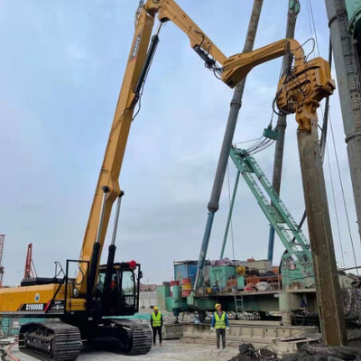 20T Excavator-Mounted Pile Driver - 10m Hydraulic Sheet & Reliable Quality