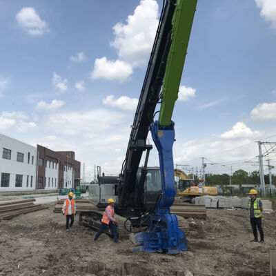 21m Deep Sheet Pile Driver: High-Frequency Vibro Hammer for Excavator Mounting