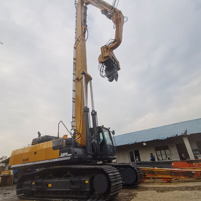 18M Excavator Mounted Pile Driver 3300rpm การสั่นสะเทือนจม