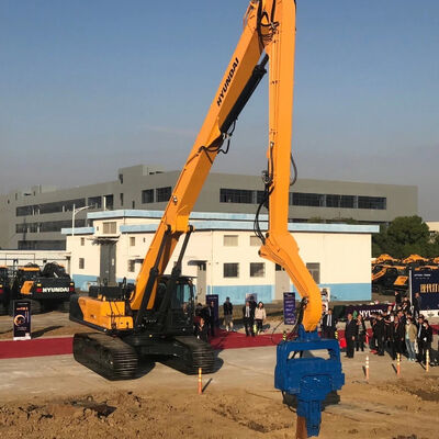 Pile Driver Model PCF-500 | 21-Meter Piling Depth & Designed for Long Sheet Piles