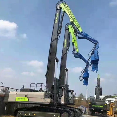High-Efficiency Excavator Mounted Vibro Hammer Pile Driver – 2800rpm For 10 Meter Piling Work