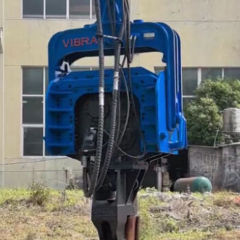 Powerful Pile Driver for Excavators: 24m Max Depth & Versatile Performance