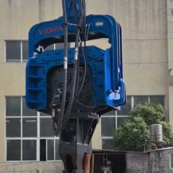 เสาเข็มแรงบิดสูงสำหรับรถขุดขนาด 65-75 ตัน: การออกแบบสี่แบบเยื้องศูนย์