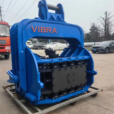 เครื่องตอกเสาเข็มแรงสูงสุด 1,500kN บนแชสซีไฟฟ้าสี่ล้อในตัว