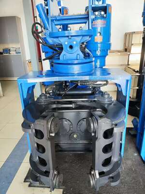 เครื่องขับพับพับด้านข้างที่มีประสิทธิภาพสูง สําหรับการพับพับในความลึก 9 เมตรในพื้นที่ที่จํากัด