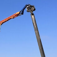 Pile Driver Excavator Mounted Design With Flexible Used Options