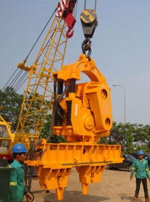 DZ150A หมักสั่น ราคา 150 KW + 12.5 มม ราคาดีที่สุดสําหรับรากฐานและตึกกองทุนในทะเลในรัสเซีย