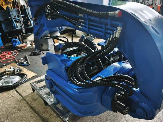 FV250R ผู้ผลิตเครื่องตอกเสาเข็มแบบหมุนได้ 360 องศา - การออกแบบโรงงานที่มีเสียงรบกวนการสั่นสะเทือนต่ำแบบบดคงที่พร้อมกลไกการแกว่งแบบเต็ม ขายร้อน