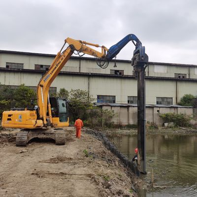 Hydraulic Pile Driver with Quick-Change Function for 17-Ton Excavators